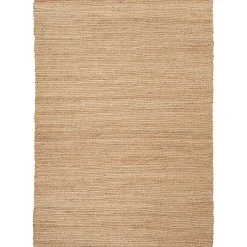 Kirklands Home Area Rugs|Natural Bleach Jute Reversible Area Rug, 5x7 Tan