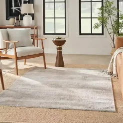 Kirklands Home Area Rugs|Natural Bleach Jute Reversible Area Rug, 8x10 Tan