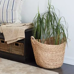 Hot Natural Braided Seagrass Basket Baskets & Boxes