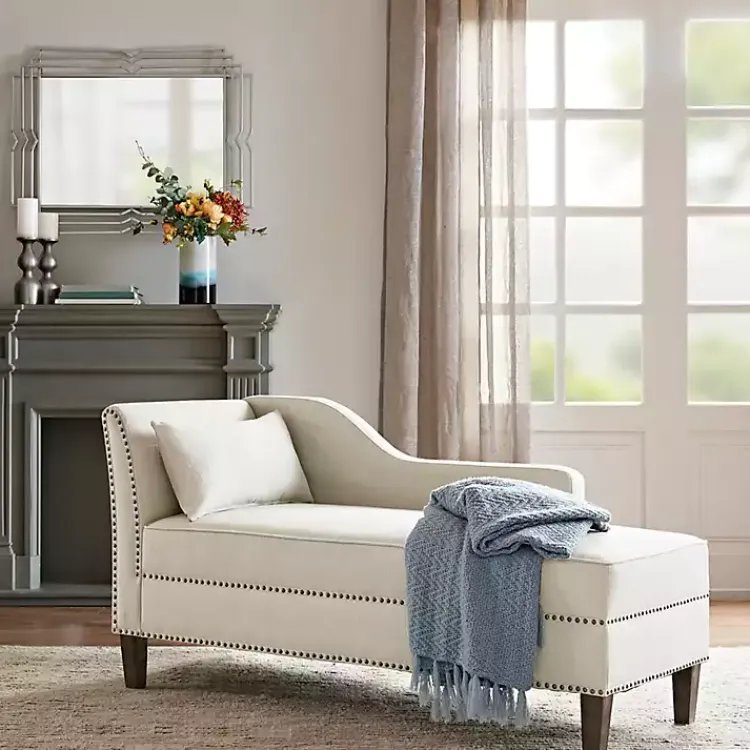 Kirklands Home Sofas & Loveseats|Natural Brett Accent Chaise Lounge Tan