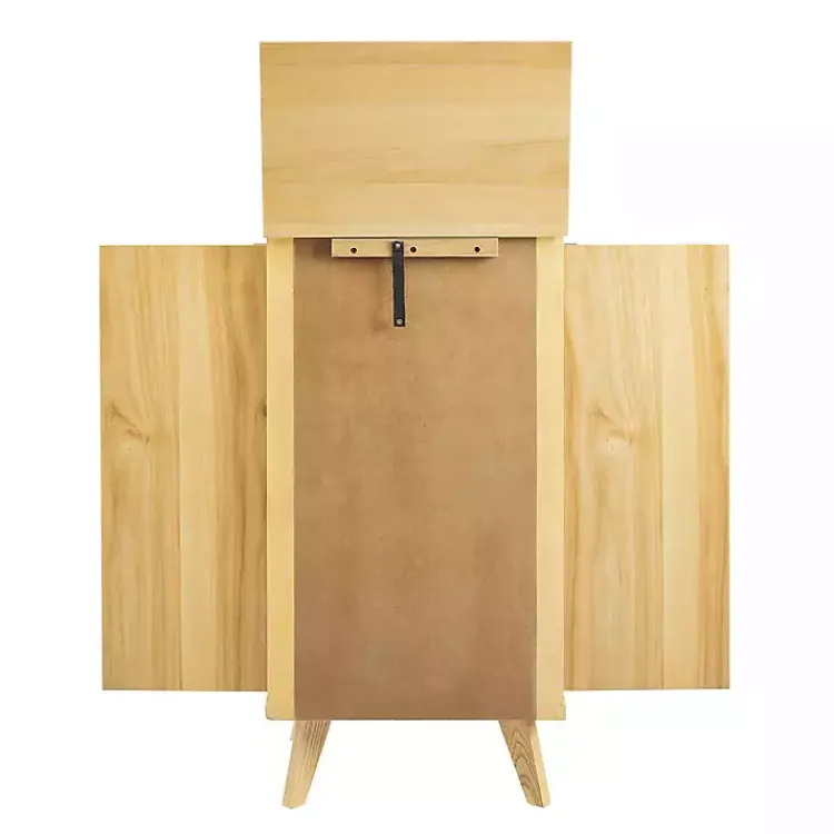 Kirklands Home Dressers & Chests|Natural Cane Jewelry Armoire Tan