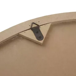 Kirklands Home Wall Plaques|Natural Carved Wood Medallion Round Wall Plaque Tan