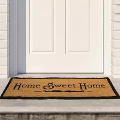 Kirklands Home Doormats|Natural Coir Home Sweet Home Doormat