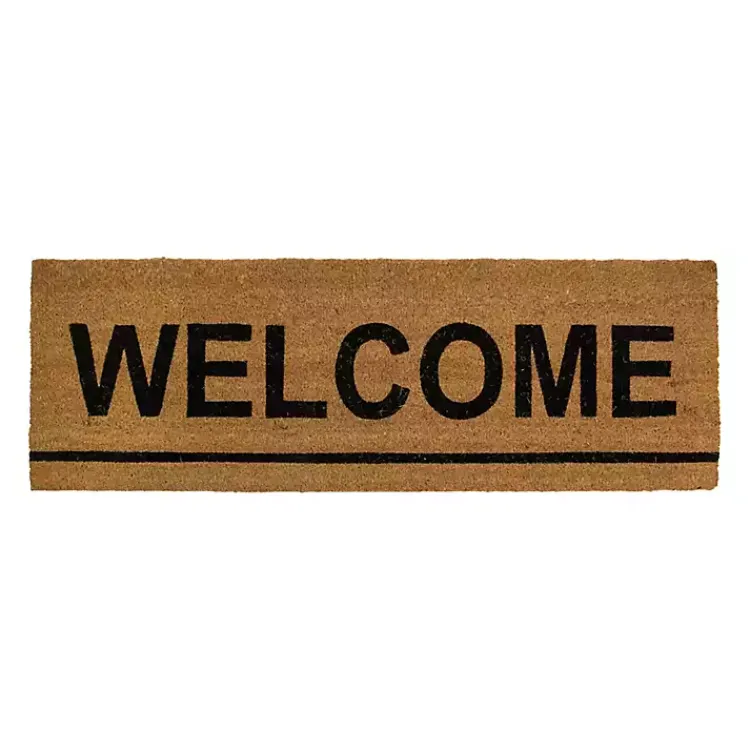 Kirklands Home Doormats|Natural Coir Welcome Doormat