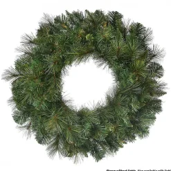 Sale Natural Deluxe Belgium Pine Wreath, 24 in. Christmas Wreaths