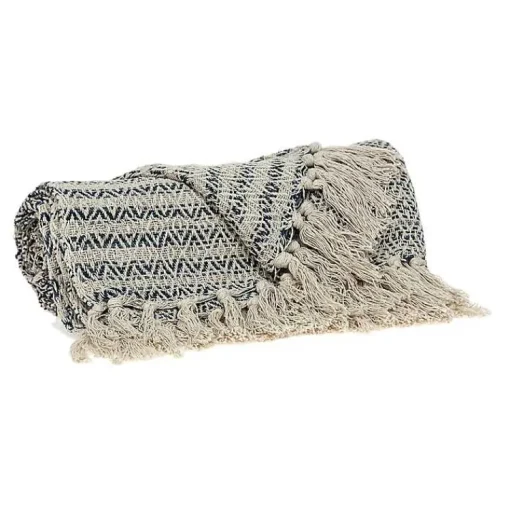 Sale Natural Diamond Wool Handloomed Tassel Throw Blankets & Throws