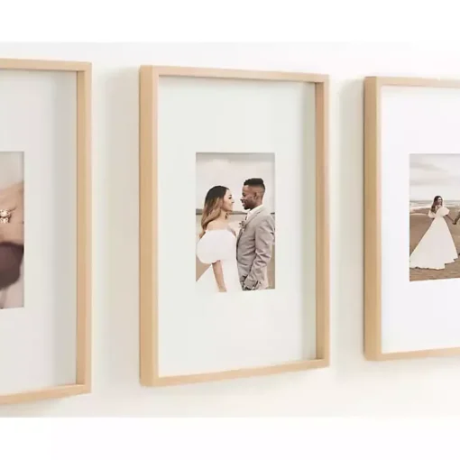 Kirklands Home Gallery Wall Frames|Natural Gibson 3-pc. Gallery Wall Frame Set