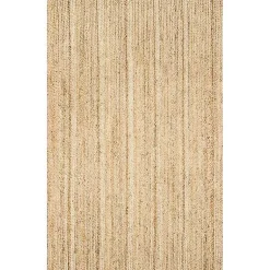 Kirklands Home Area Rugs|Natural Hand Woven Rigo Jute Area Rug, 10x14 Tan