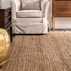 Kirklands Home Area Rugs|Natural Handwoven Area Rug, 10x14 Tan