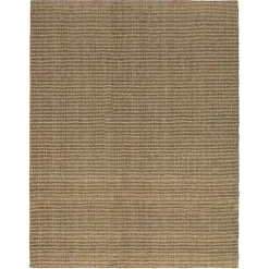 Kirklands Home Accent Rugs|Natural Handwoven Seagrass Scatter Rug Tan