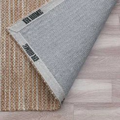 Kirklands Home Area Rugs|Natural Jute and Wool Woven Area Rug, 5x8 Brown