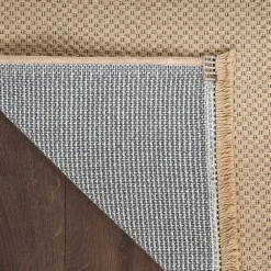 Kirklands Home Area Rugs|Natural Jute Solid Woven Area Rug, 7x9 Tan
