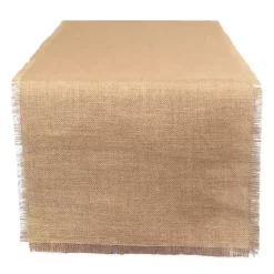 Kirklands Home Table Linens|Natural Jute Table Runner, 110 in. Tan