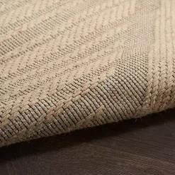 Kirklands Home Area Rugs|Natural Jute Woven Diamond Area Rug, 5x7