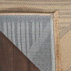 Kirklands Home Area Rugs|Natural Jute Woven Diamond Area Rug, 7x9