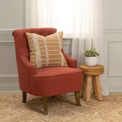 New Natural Leo Striped Pillow Pillows