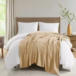 Natural Liquid Cotton Full/Queen Blanket Blankets & Throws