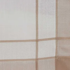 Kirklands Home Table Linens|Natural Long Banded Border Table Runner, 108 in.