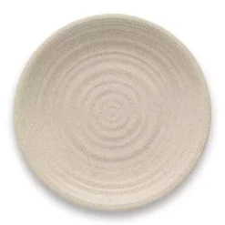 Kirklands Home Outdoor Dining|Natural Madden Melamine Dinner Plates, Set of 6 Tan