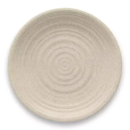 Kirklands Home Outdoor Dining|Natural Madden Melamine Dinner Plates, Set of 6 Tan