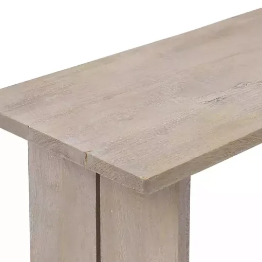 Kirklands Home Console Tables|Natural Mango Wood Farmhouse Console