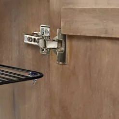 Kirklands Home Entryway Furniture|Natural Mango Wood Shoe Cubbie