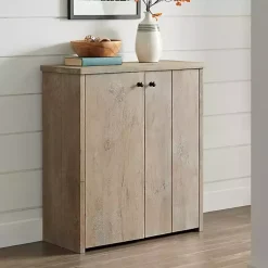Kirklands Home Entryway Furniture|Natural Mango Wood Shoe Cubbie