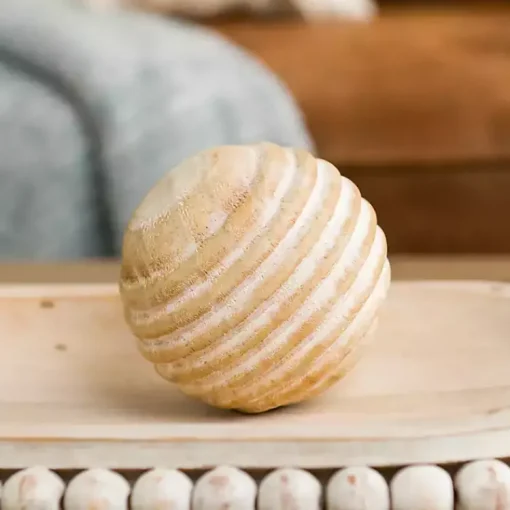 Best Natural Pine Wood Orb Bowl Filler