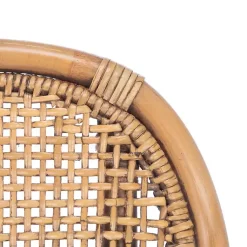 Kirklands Home Accent Chairs|Natural Rattan Charlie Accent Chair White