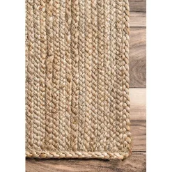 Kirklands Home Area Rugs|Natural Reno Woven Area Rug, 8x10 Tan