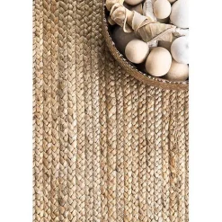 Kirklands Home Area Rugs|Natural Reno Woven Area Rug, 4x6 Tan