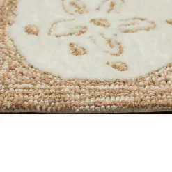 Kirklands Home Outdoor Rugs|Natural Sand Dollar Outdoor Accent Rug