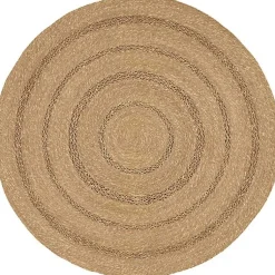Kirklands Home Area Rugs|Natural Seagrass Indoor/Outdoor Area Rug, 3x3 Tan