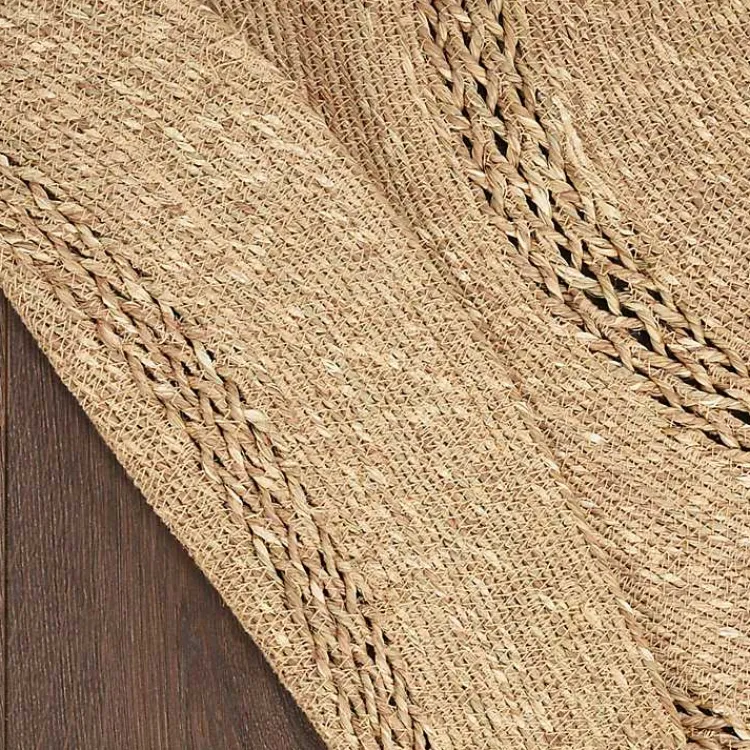 Kirklands Home Area Rugs|Natural Seagrass Indoor/Outdoor Area Rug, 4x4 Tan
