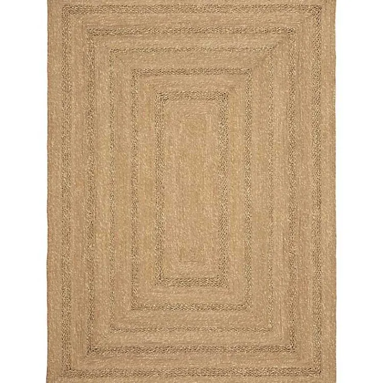 Kirklands Home Area Rugs|Natural Seagrass Indoor/Outdoor Area Rug, 4x6 Tan