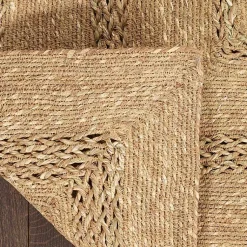 Kirklands Home Area Rugs|Natural Seagrass Indoor/Outdoor Area Rug, 4x6 Tan