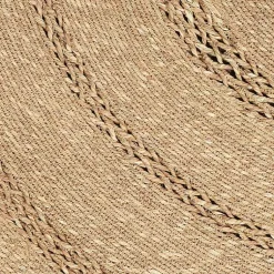 Kirklands Home Area Rugs|Natural Seagrass Indoor/Outdoor Area Rug, 5x5 Tan