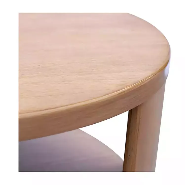 Kirklands Home Coffee Tables|Natural Skye Round Coffee Table Tan