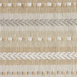 Kirklands Home Table Linens|Natural Tonal Stripe Placemats, Set of 6