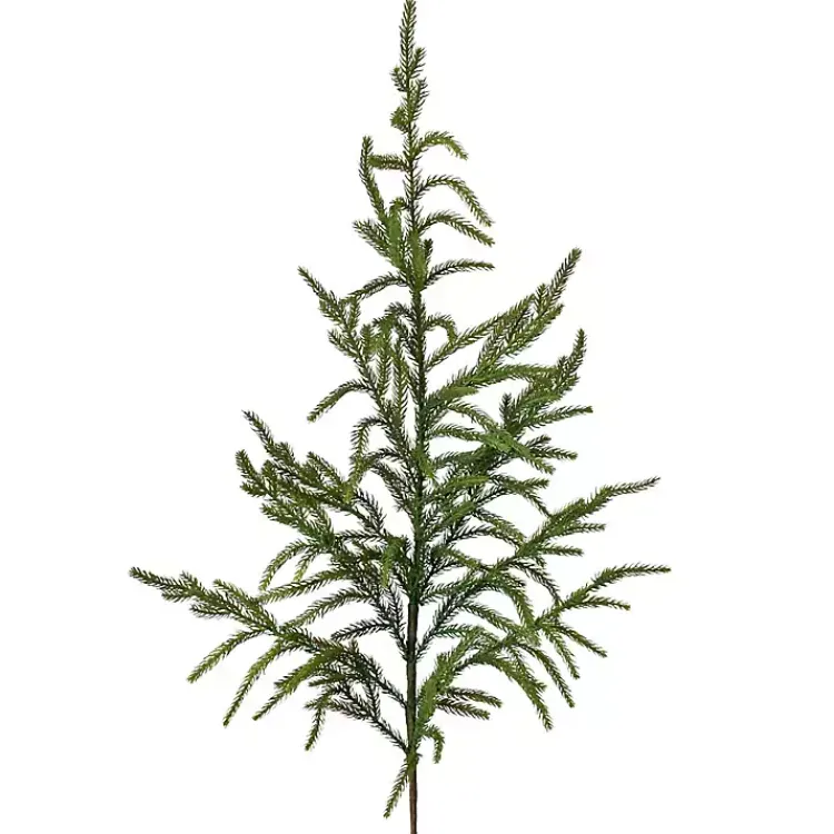 Hot Natural Touch Norfolk Pine Sprays, Set of 4 Christmas Arrangements & Garland