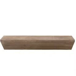 Kirklands Home Shelves|Natural Wedge Wood Small Floating Shelf