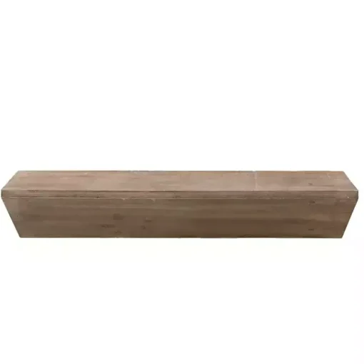 Kirklands Home Shelves|Natural Wedge Wood Small Floating Shelf