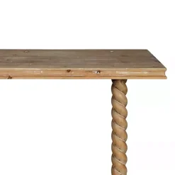 Kirklands Home Console Tables|Natural Wood Carley Console Table Tan