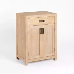 Kirklands Home Cabinets & Sideboards|Natural Wood Closed Modular Cabinet Tan