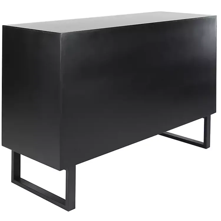 Kirklands Home Cabinets & Sideboards|Natural Wood Mosaic Paneling Cabinet