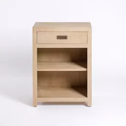Kirklands Home Cabinets & Sideboards|Natural Wood Open Shelf Modular Cabinet Tan