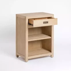 Kirklands Home Cabinets & Sideboards|Natural Wood Open Shelf Modular Cabinet Tan