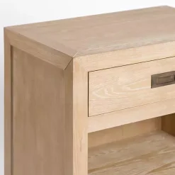 Kirklands Home Cabinets & Sideboards|Natural Wood Open Shelf Modular Cabinet Tan