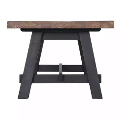 Kirklands Home Coffee Tables|Natural Wood Sawhorse Coffee Table, 42x24 in. Tan