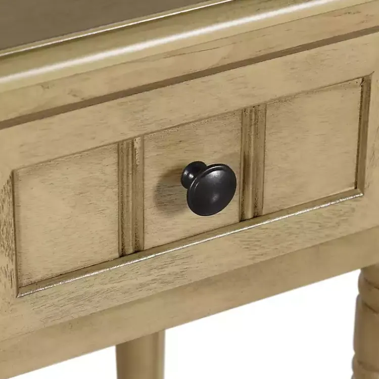 Kirklands Home Accent & End Tables|Natural Wood Square Hampton Accent Table Tan